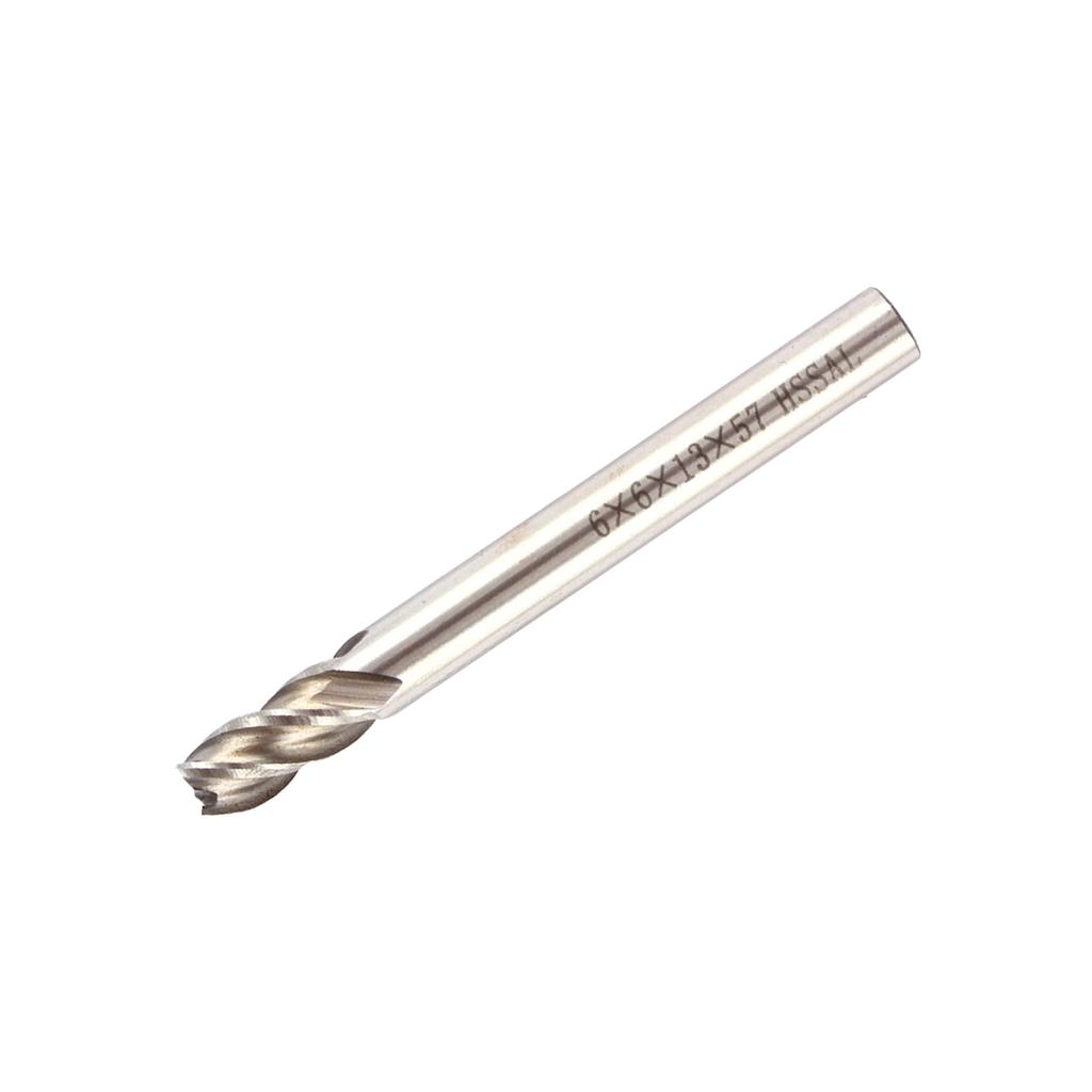 High Quality 4mm 12mm HSS CNC Straight Shank 4 Flute End Mill Cutter Drill Bit