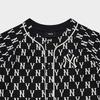 New MLB Baseball Jacket Mlb Old Flower Black Kids' 7ABSM0123-50BKS