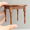 1/12 Scale Dollhouses Furniture Set of Desk and Chair Model Figure for Miniature Model Dining Room Scene Landscape