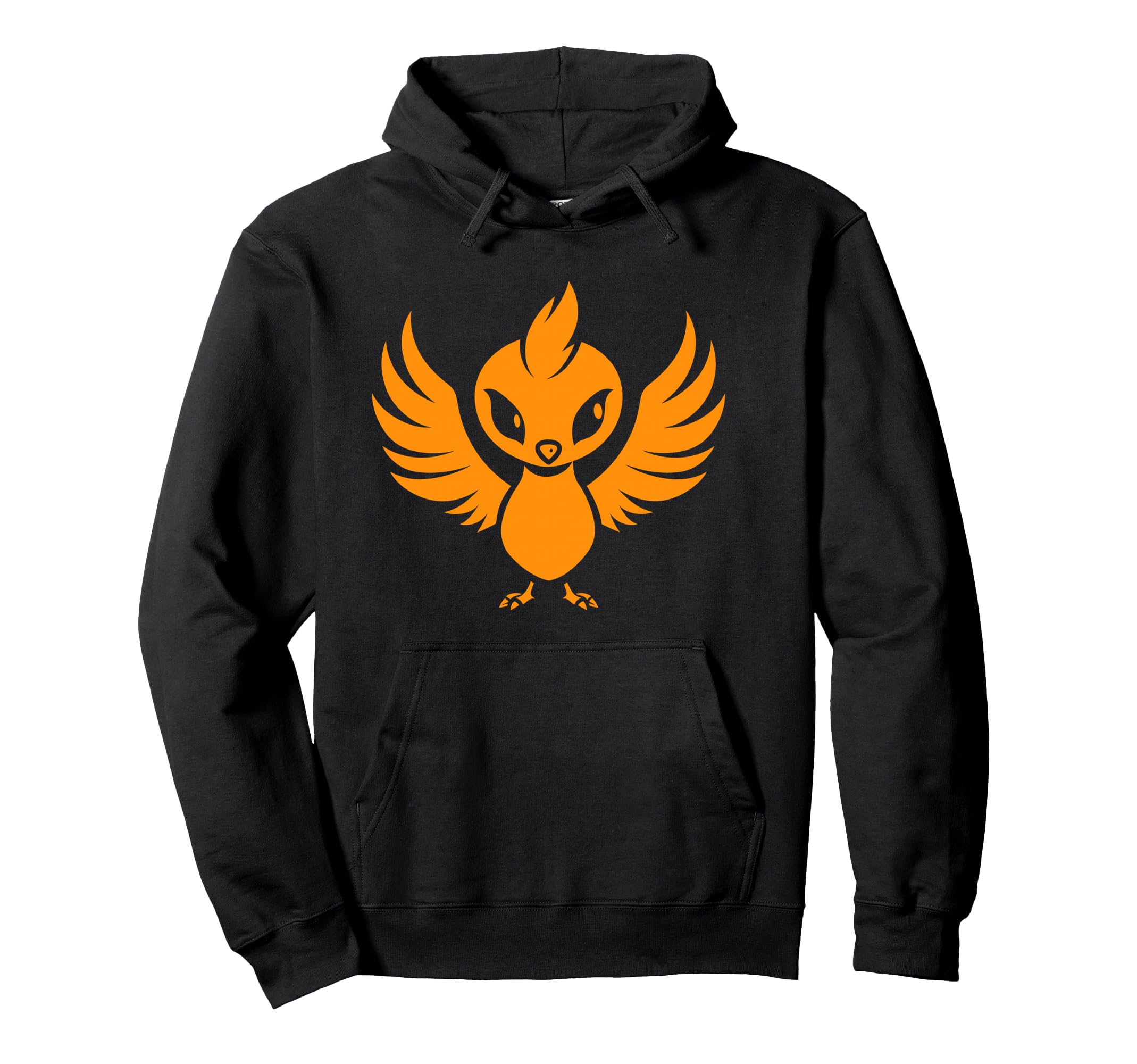 

Humor Phoenix Animals Simple Fire Bird Phoenix Hoodie чорний