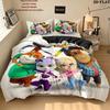Barboskiny Bedding Quilt Set Quilt Cover Pillowcase Home Decoration Birthday Gift (1 * duvet cover + 2 * pillowcase, without core)