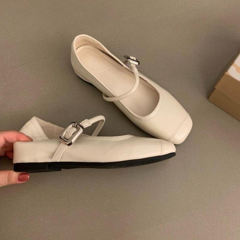 New flat-soled single shoes women s versatile casual Mary Jane shoes breathable butterfly soft-soled shoes tide 35