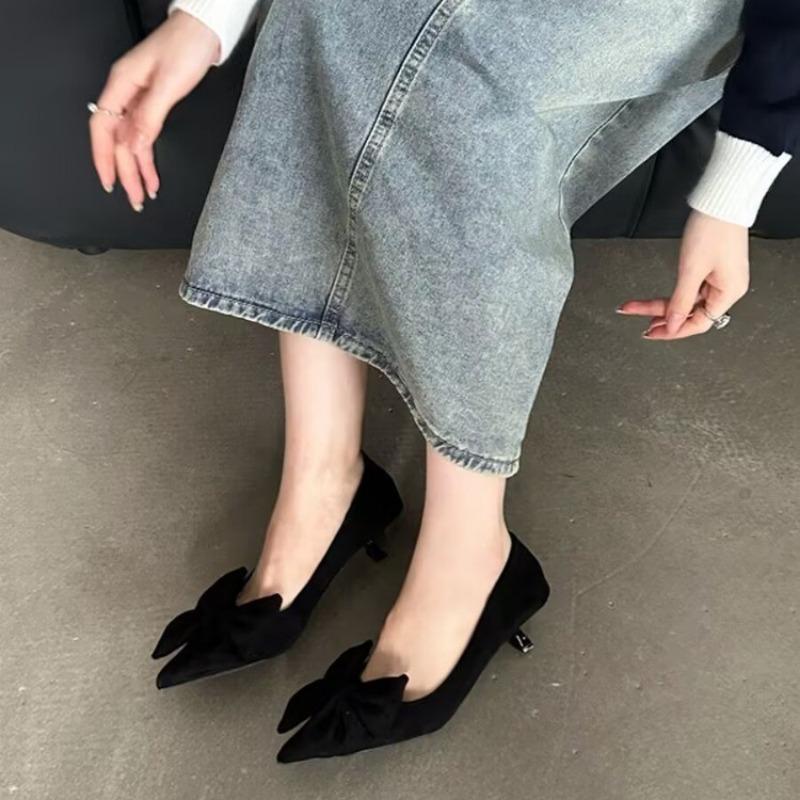 Shallow Mouth  Candy Colors Fine Heeled Shoes Pointed Pumps Lace-Up Sandals Ladies Work Dress Professional Slip on Latest