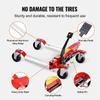 Wheel Dolly Heavy Duty Vehicle Positioning Tire Jack Car Lifter 1500 Lbs