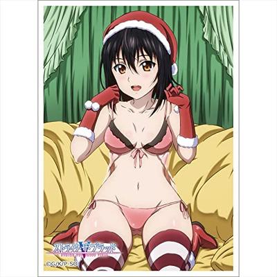Curtain Damashii Strike the Blood Sleeves Yukina Santa Costume Standard Size 67mm X 92mm, 65 Sleeves, PP