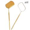 Portable Square Stainless Steel Eyelash Extension Inspection Mirror