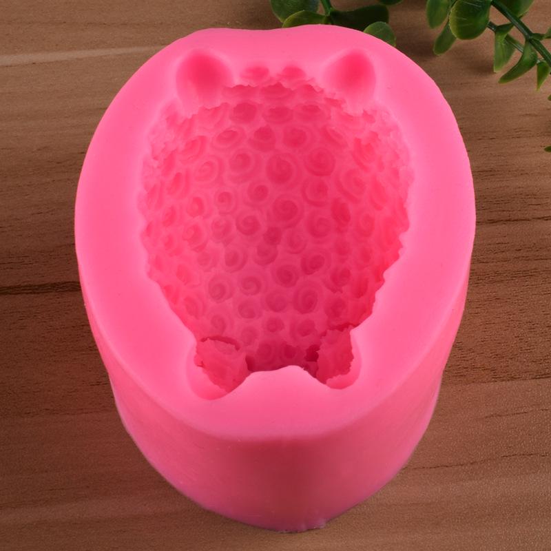 3D Three-dimensional Sheep Shape Fondant Silicone Mold