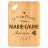 Planche À Découper - PLANETEE - Marie-Laure d'Amour - Bambou - Gravée - 30 X 20 X 1 Cm