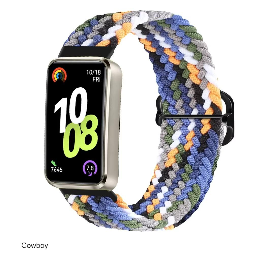 Nylon Loop Bracelet for Huawei Band 10 Sport Breathable Wristband for Huawei Band 8 9 10 Strap Replaceable Watchband Accessories