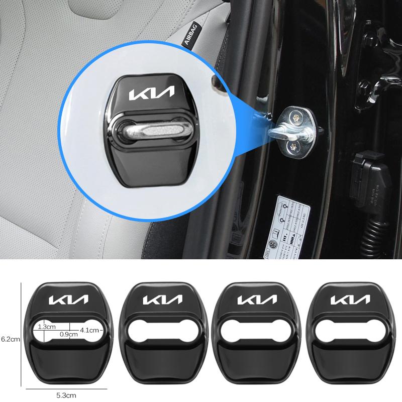 

Car Door Buckle Protective Cover Titanium Alloy Protection Cap For KIA K5 K9 Sorento Ceed Sportage Carnival Stinger Forte Niro