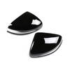 Glossy Black Side Door Rearview Mirror Cover Trim Shell For Benz G-Class 19-20