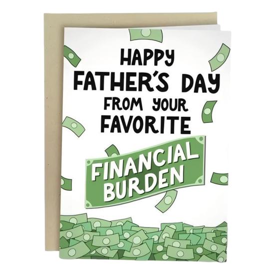 

Подарочная карта на День отца для пап, отцов, дедушек, мужей. Поздравительная открытка с Днем отца от детей, сыновей, дочерей, жен. A