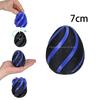 3D Printed Spiral Cone Toy Impossible Pyramid Gourd Christmas Hat Pass Through Sculpture Pyramid Toy Mini Vortex Thread Illusion