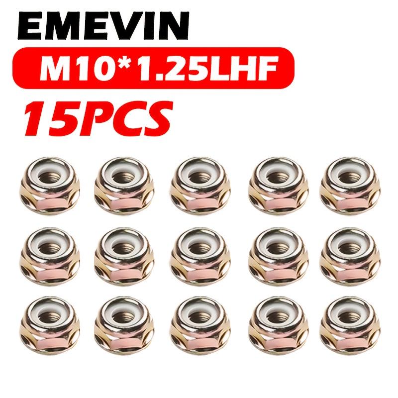 M12*1.75 LHF Left-Hand Thread Anti-Loosening Nut for Lawnmowers