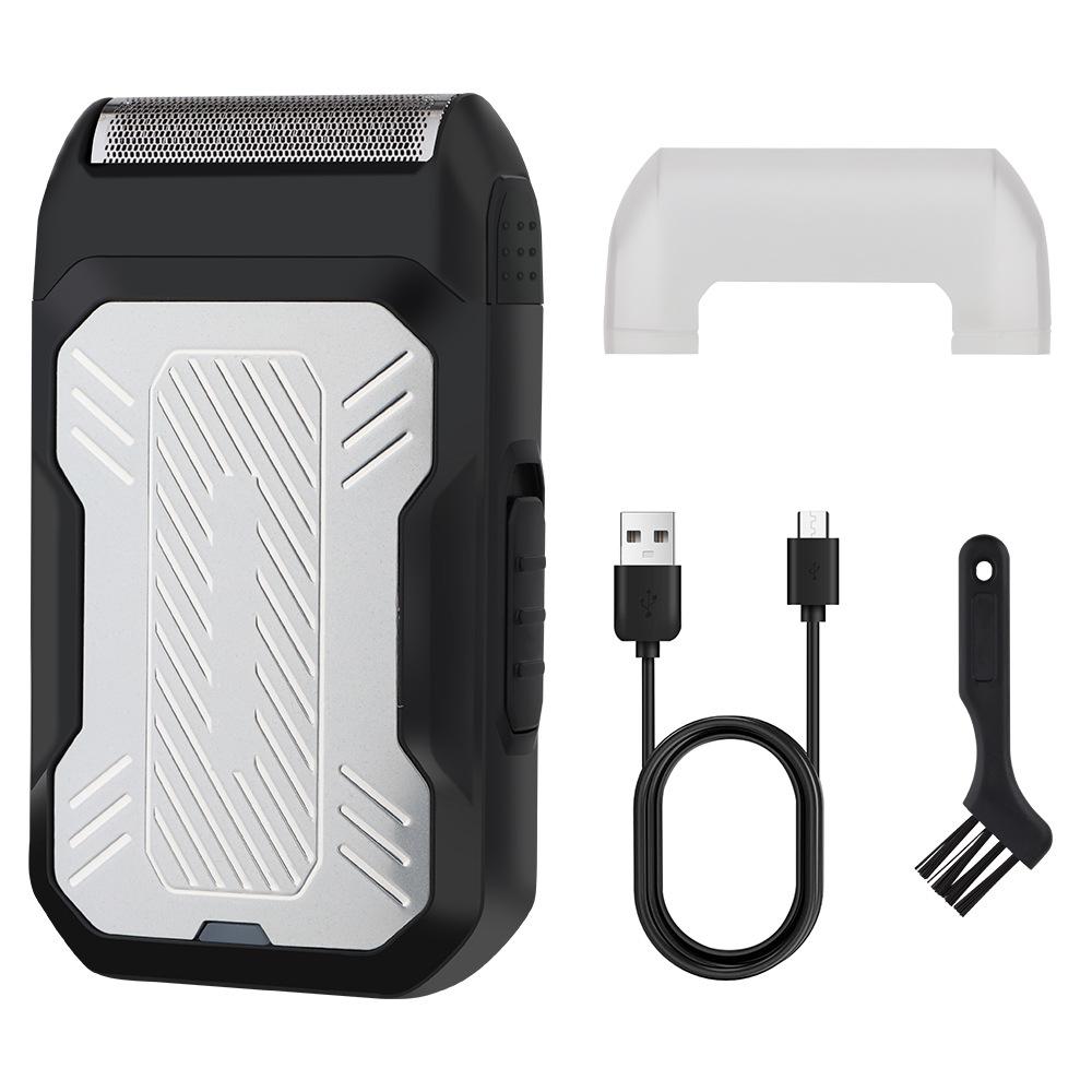 

Електробритва для самостійного використання на лисій голові та тример для бороди