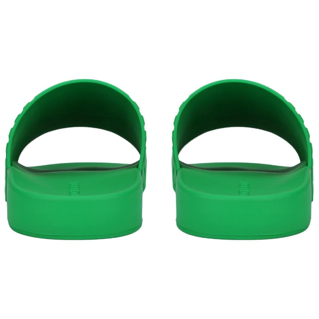Bottega Veneta Slider Flat Slide Slippers Men's Green 690105V1O603708