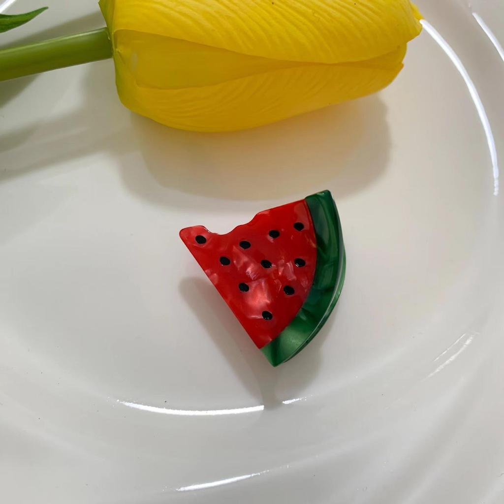 Korejská kreslená sponka do vlasů pes žralok: Štěněcí klip v kombinovaných barvách pro účesy vyčesané nahoru