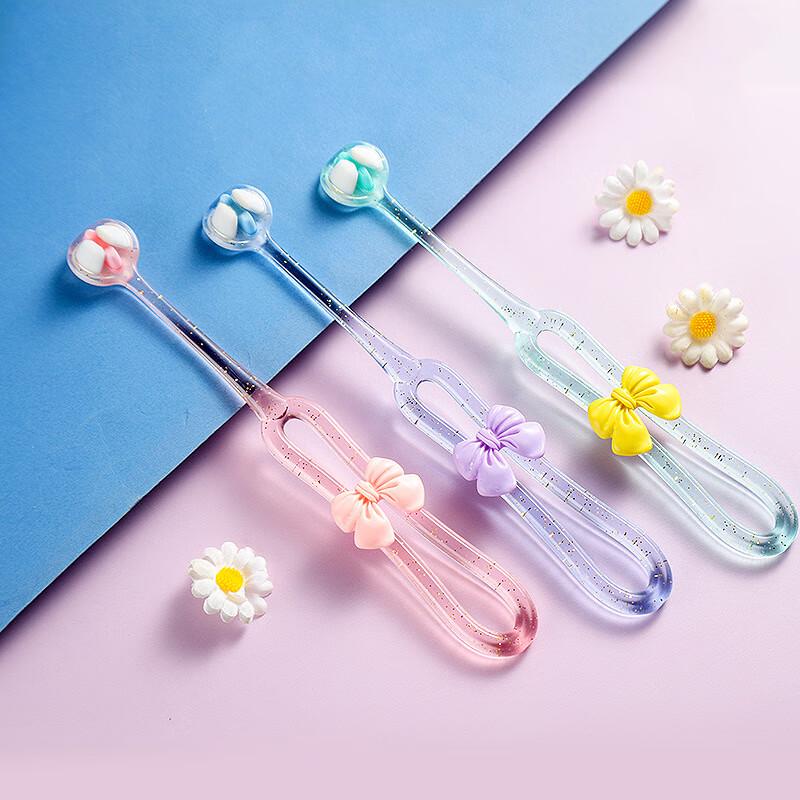 

SaJie Bow-Knot U-Shape Three-Sided Soft Toothbrush