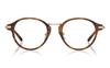 [OWNDAYS] Tokyo Revengers Glasses, Blue Light Blocking, UV Protection, Boston Bag, Brown, Tortoiseshell Pattern, Fashion Glasses, Tokyo Revengers Eyew