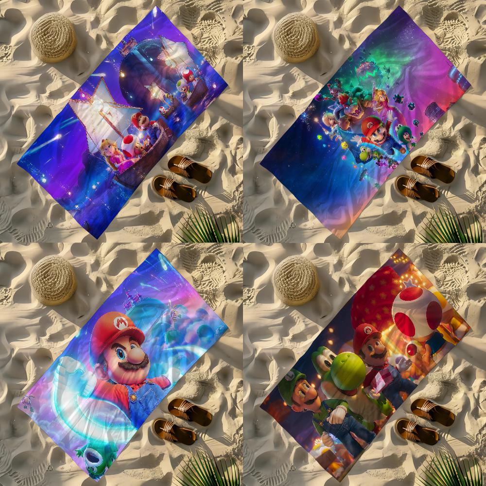 RTT G-galaxy Towel Beach Bath Quick-Drying Super Lightweight Portable Sauna Camping Movie Swim Pool M-marios-es Travel