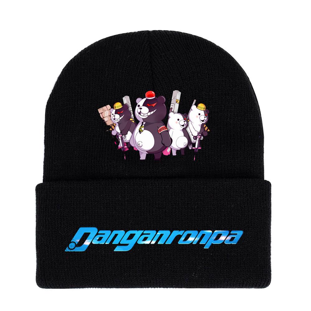 Danganronpa Graphic Cartoon Knit Cap Soft Unisex Design Gaming Gift