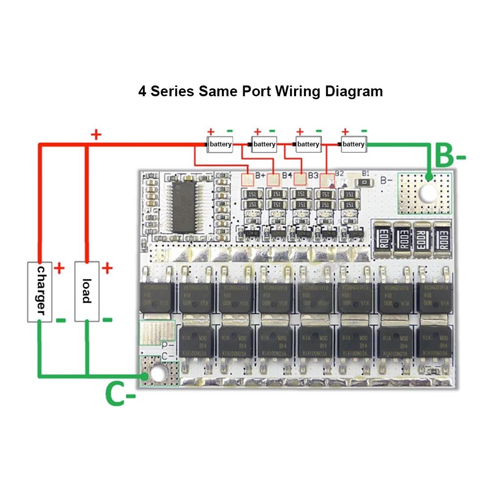 3S/4S/5S Li-ion Lmo Battery Protection Circuit Board Battery Balance Charging Board BMS 3.2V/3.7V Li-polymer Balance Charging
