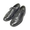 70s-80s Vintage/FREEMAN/Long Wingtip Business Shoes/7E/25.5cm/Black/