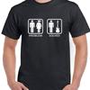 Problem Solved Unisexs Funny Electric Acoustic Bass Player Guitar Tshirt