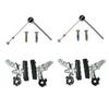 TEKTRO Oryx 992AG CycloCross Cantilever Bike Brake Set, Front and Rear, Silver, MH1812