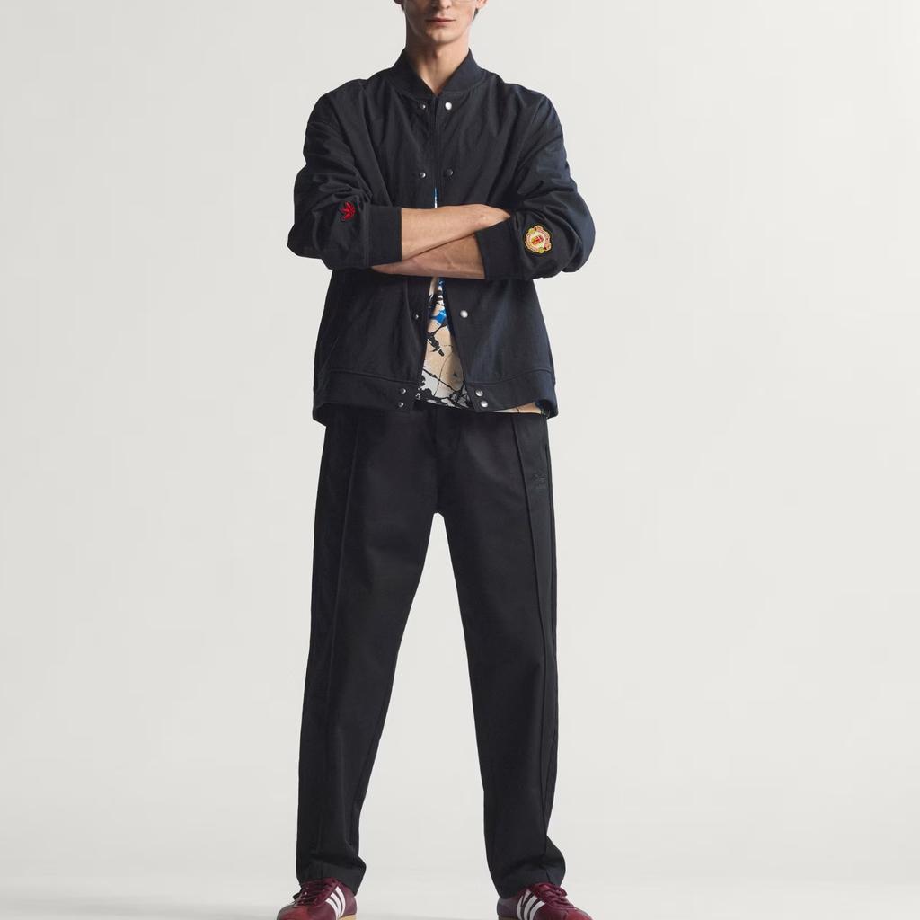 adidas Originals Manchester United Stone Roses Reißverschluss Sport Bequeme Jacke Herrenjacke KB4392
