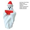 1 Set Halloween Ghost Statue Reading Book Christmas Hat Cartoon