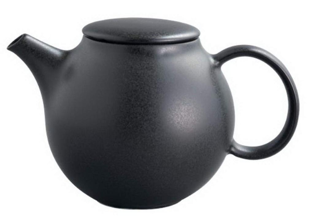 Kinto PEBBLE Teapot 500ml Black 17143
