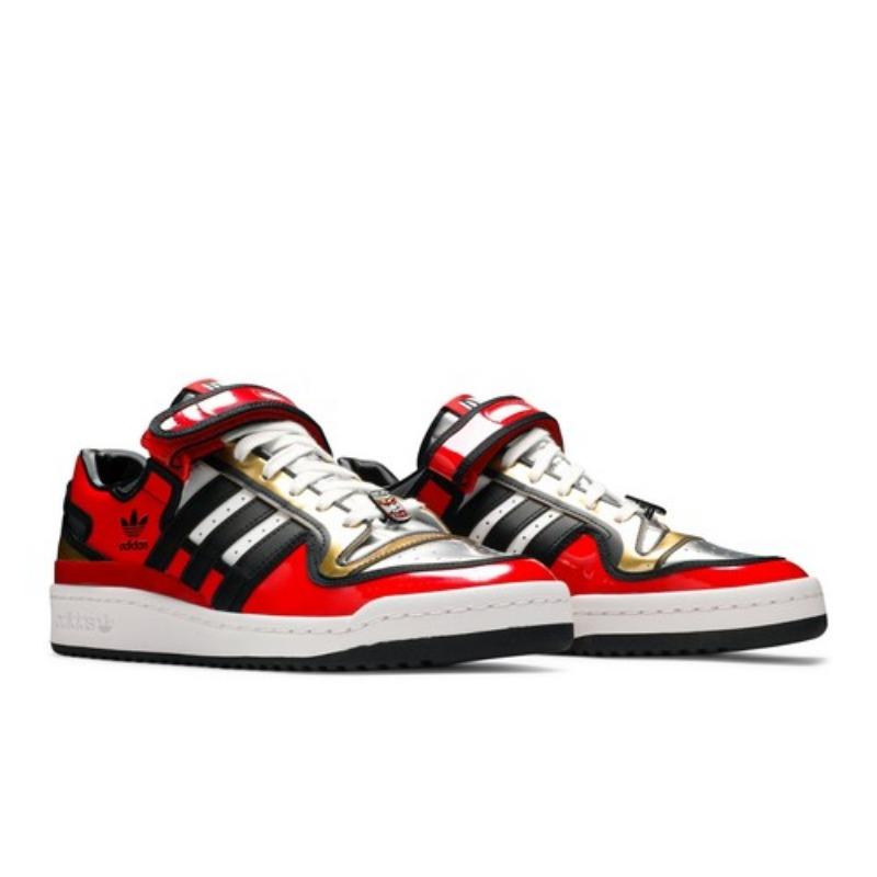 adidas The Simpsons x Forum Low Duff Beer H05801 EU 36 чёрный/красный