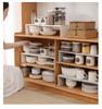 Retractable Kitchen Storage Rack - Countertop, Cabinet, Layered Shelves, Spice Organizer, Pot & Dish Rack.