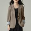ZANZEA Womens Casual Notched Lapel Loose Long Sleeve Cardigan Thin Outwear