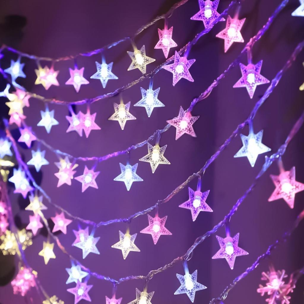 String Lights 10M Outdoor Fairy LED Light Battery Operated Twinkle Bright LED Lighting Battery Operated Decorative Wedding Decor