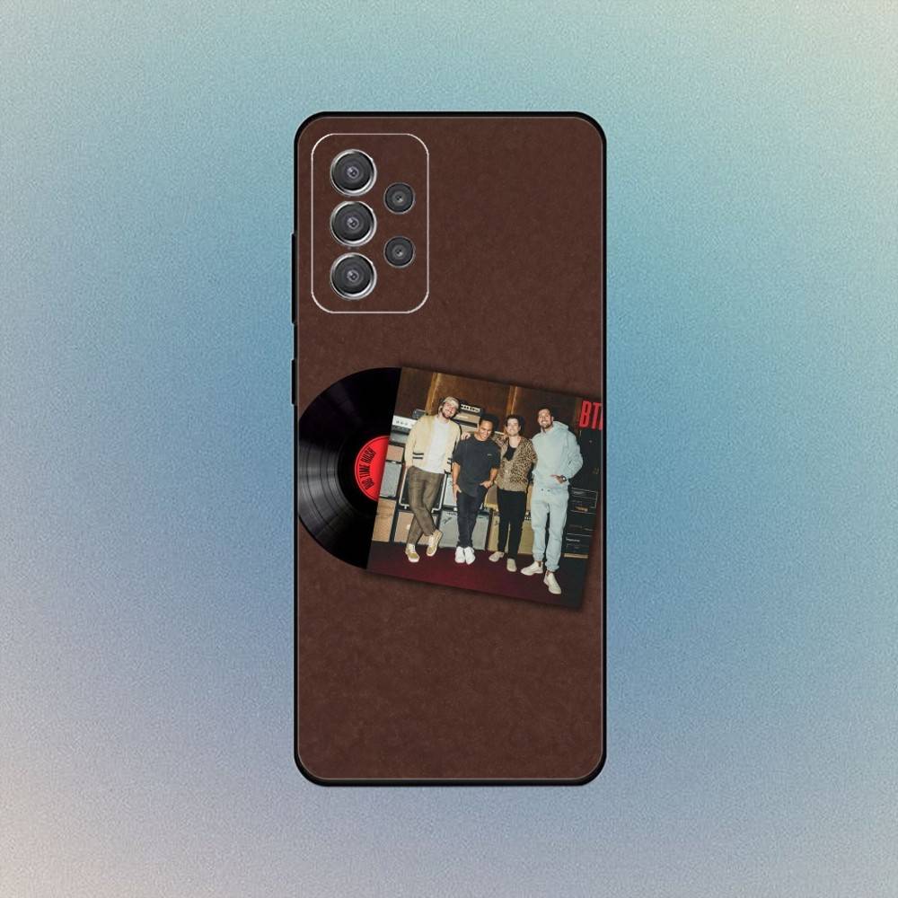 Music B-Big Time Rush Phone Case For Samsung S25,S24,S21,S22,S23,S30,Ultra,S20,Plus,Fe,Lite,Note,10,9,5G Black Cover