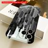 Urban Skyline Black & White Cityscape Design All Inclusive Film Hard Phone Case, Compatible with iPhone 18 Pro Max 17 16 15 14 13 12 11