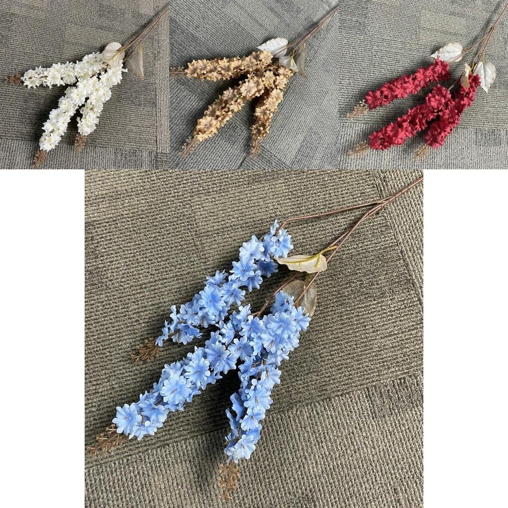 Elegant Artificial Hyacinth Wedding Flowers Faux Plant For Home And Party Decor