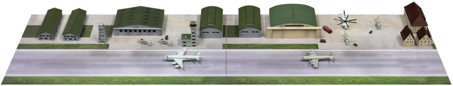 

Pit Road SPS Series Japan Maritime Force Air Base Scenery Paper Base x 2 Plastic Model SPS29 1/700 Self-Defense (180 280, Sheets)