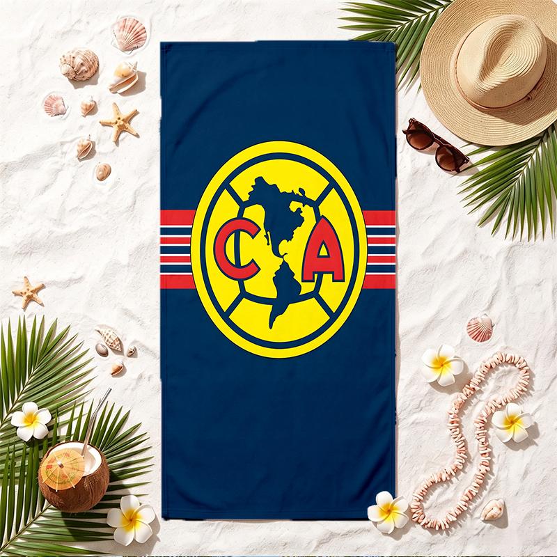 Club America Soft Beach Towel Stylish Beach Pool Towel for Summer Seaside Vacation Travel