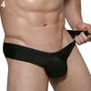 Herren-Unterwäsche mit niedrigem Taillen-Leckage-Hüft-U-Konvex-Design, sexy Tangas für Männer