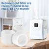 30 Pack Humidifier Filters White Descaling Filters Suitable for Various Models for Enhancing Air Quality and Longevity