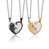Trendy Korean Cat Pendant Necklace: Titanium Steel Couples' Jewelry Gift for Students