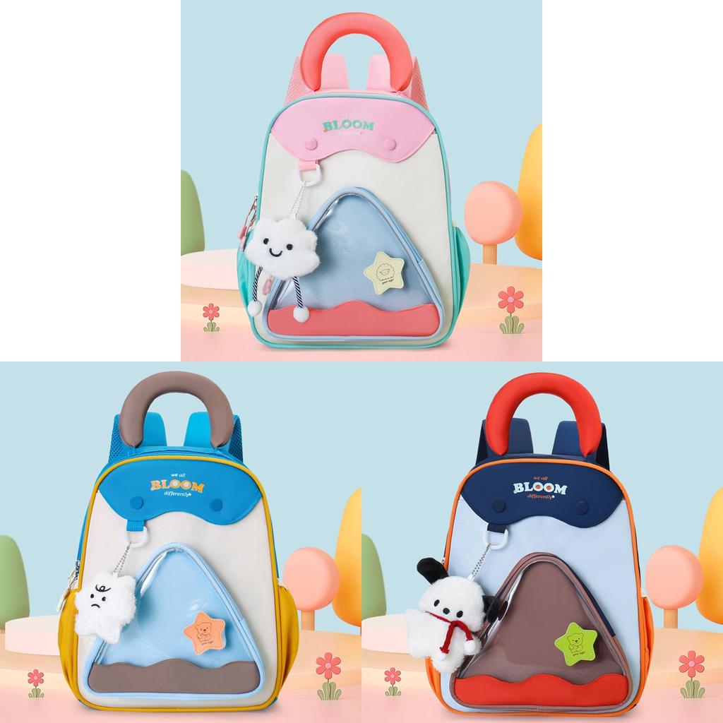Dopamine Kids School Backpack With Lightweight Nylon Construction For Preschoolers And Toddlers