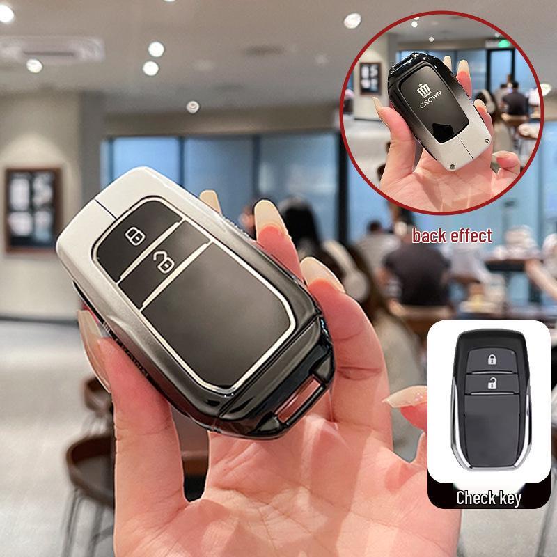 Premium Metal Key Shell for 14th Gen Toyota Crown