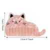 Cat Shaped Acetate Comb Wide Toothed Lovely Makeup Comb Hair Accessories Hair Styling Tool Hairdressing Comb Barber Shop Salon