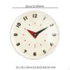 Decorative Wall Clock Desk Hanging Table for Dining Room Office