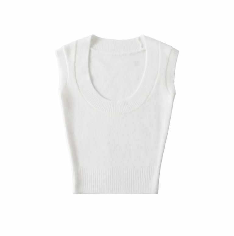 

Women s Knit Cardigan Shawl & Sleeveless Vest with Straight Leg Pants Set - Solid Color, Round Neck, Long Sleeves, Autumn Style. Small