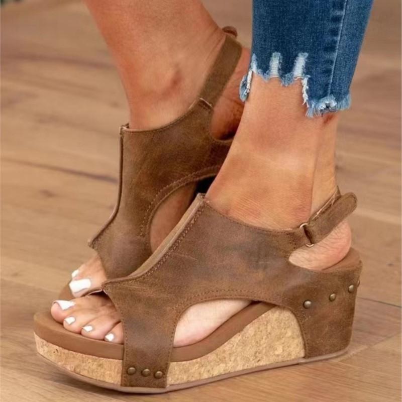 Mode Sommer Damen Schuhe Sandalen Rutschfeste Schuhe für Damen Strand Damen Schuh Keilsandalen Damen Outdoor Sandale Damen Schuhe Weiblich